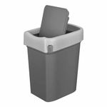 Контейнер для мусора Эконова Smart Bin, 25 л, серый